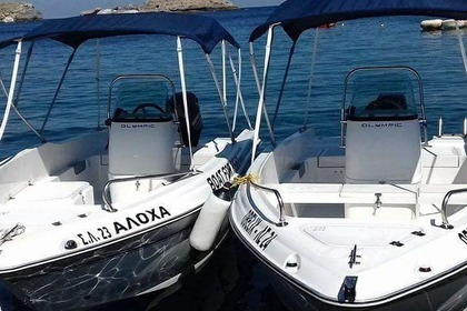 Miete Boot ohne Führerschein  Olympic 500 Lindos