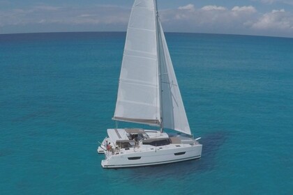Rental Catamaran Jeanneau Lucia 40 with watermaker Praslin