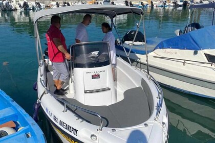 Charter Boat without licence  Poseidon Blue water 170 Faliraki