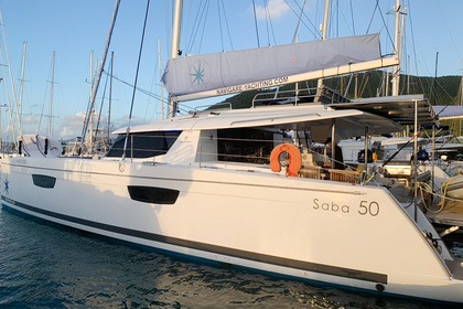 Rental Catamaran Fountaine Pajot Fountaine Pajot Saba 50 - 6 + 2 cab. Tortola