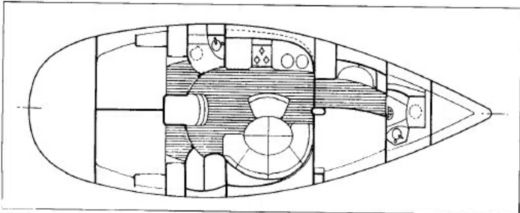 Sailboat Beneteau First 42s7 - Cucina tipica sarda Boat design plan