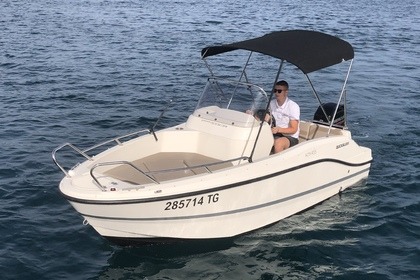 Miete Motorboot Quicksilver Activ 455 Open Trogir
