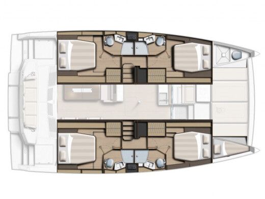 Catamaran  Bali 4.4 boat plan