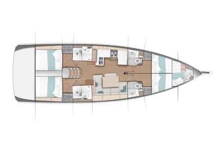 Чартер Парусная яхта Jeanneau Sun Odyssey 490 Каштел-Гомилиця