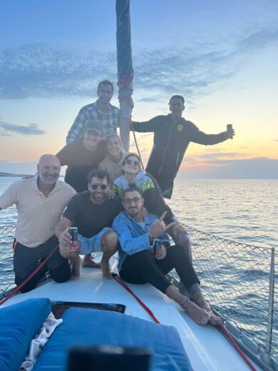 Sailboat Beneteau Oceanis 390 Σχέδιο κάτοψης σκάφους