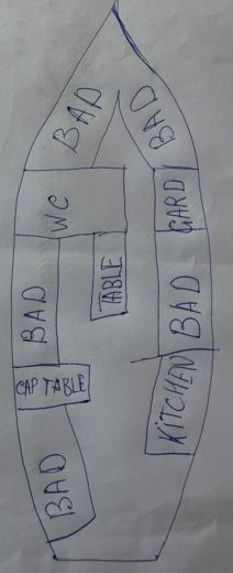 Sailboat Hallberg Rassy 352 (copy, improoved) Plan du bateau