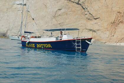 Verhuur Motorboot Custom Glass Bottom Zakynthos