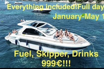 Rental Motorboat Super offer!!! Everything included skipper fuel Bavaria boat 13 meters from 2017! Cannes