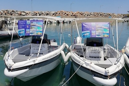 Rental Boat without license  Poseidon Blu water 170 Kalyves, Messinia