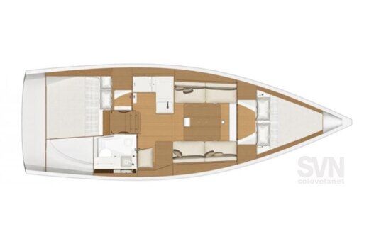 Sailboat Dufour Dufour 350 Gl Boat design plan