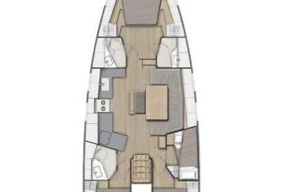 Noleggio Barca a vela Bénéteau Oceanis 47 - 4 cab. Trogir