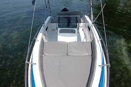 Charter Motorboat Aquamar 17 open Rab