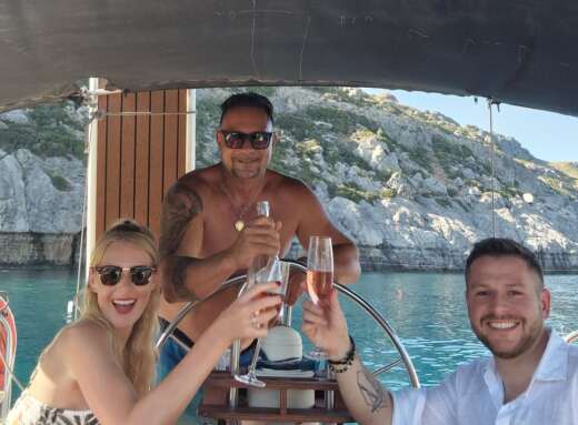 Sailboat Beneteau Oceanis 321 Σχέδιο κάτοψης σκάφους