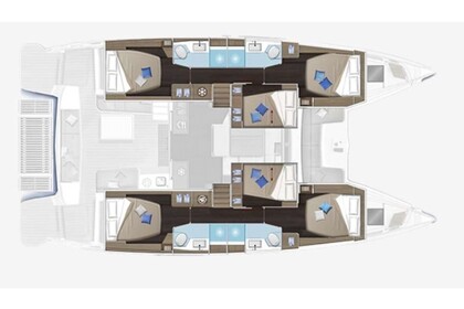 Charter Catamaran  Lagoon 51 Athens