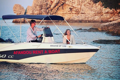 Charter Boat without licence  Compass 150cc Rhodes