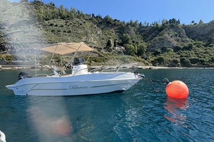 Charter Boat without licence  Tancredi Blue max 19 Taormina