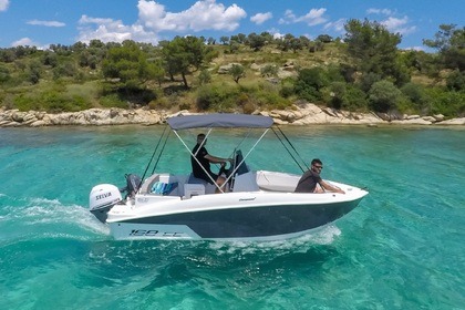Miete Boot ohne Führerschein  Compass 168 cc Chalkidiki