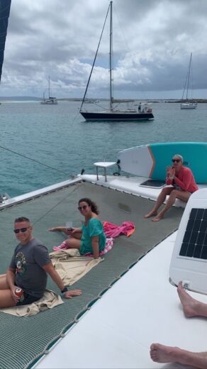 Ibiza Catamaran Fountaine Pajot Bahia 46 alt tag text