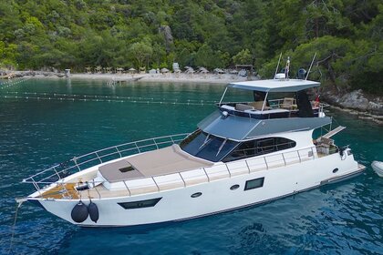 Rental Motor yacht Custom Made Golden blue Fethiye