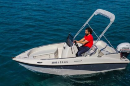 Hire Boat without licence  Compass 150cc Kalamata