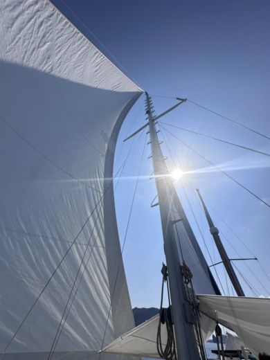 Liparischen Inseln Sailboat Macwester 36 alt tag text