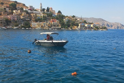 Charter Boat without licence  Poseidon Blue water 185 Symi