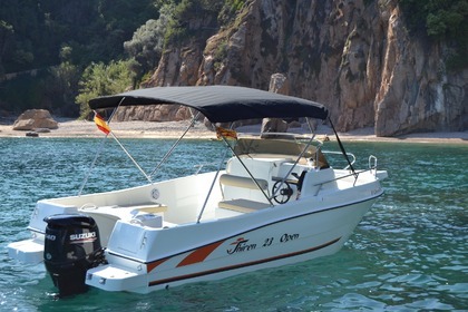 Alquiler Lancha Shiren 23 open Blanes