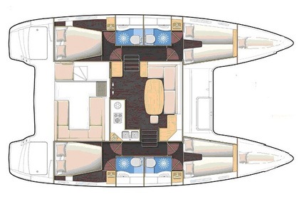 Noleggio Catamarano Lagoon Lagoon 400 Atene