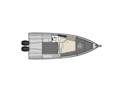 Motorboat NUVA M9 CABIN boat plan