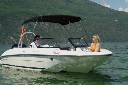 Verhuur Motorboot BAYLINER ELEMENT 180 Aix-les-Bains