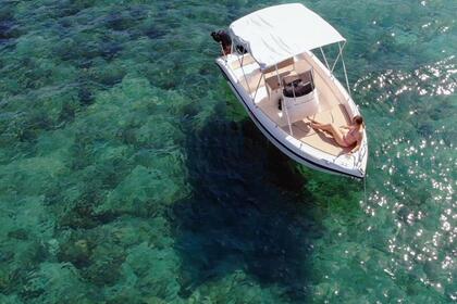 Miete Motoryacht Poseidon Poseidon Blue Water 170 Santorin