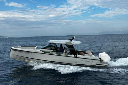 Miete Motorboot Saxdor 320 GTO Mandelieu-la-Napoule