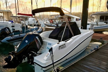 Noleggio Barca a motore QUICKSILVER ACTIV 555 OPEN Le Marin