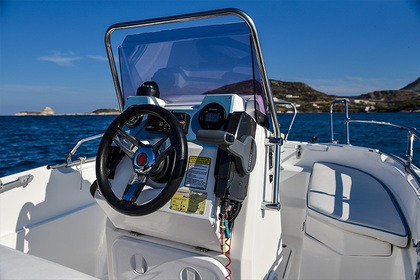 Verhuur Boot zonder vaarbewijs  Compass 150cc Milos