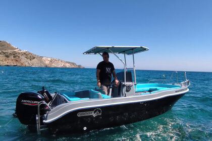 Miete Motorboot Poseidon Blue Water 170 Milos