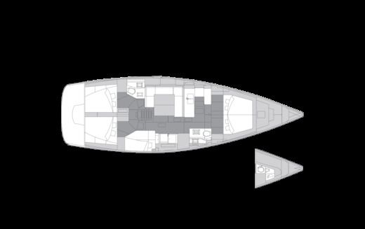 Sailboat Elan ELAN 50 boat plan