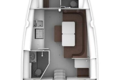 Ενοικίαση Ιστιοπλοϊκό σκάφος Bavaria Yachtbau Bavaria Cruiser 41 - 3 cab. Φετίγιε