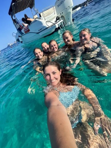 Motorboat ⚓️Beneteau⚓️ Flyer 77 Plattegrond van de boot