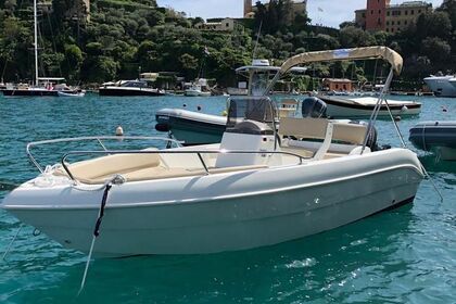 Charter Boat without licence  nautica allegra ALL 18 OPEN Rapallo