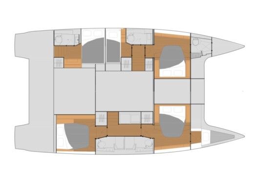 Catamaran  Tanna 47 Boat design plan