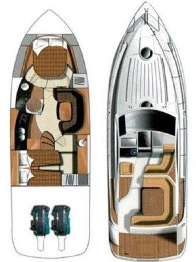 Motorboat  MIRAKUL 30 (17) Boat design plan