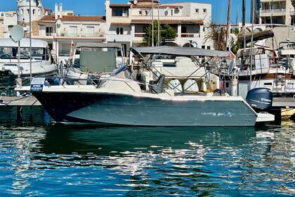Rental Motorboat White Shark 240 SC Empuriabrava