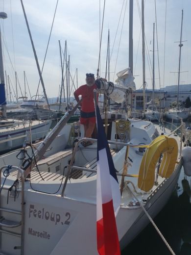 Marseille Sailboat KIRIE - FEELING Feeling 1040 alt tag text