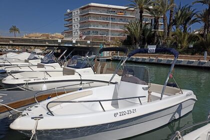 Rental Motorboat Marine Site 17 open Xàbia