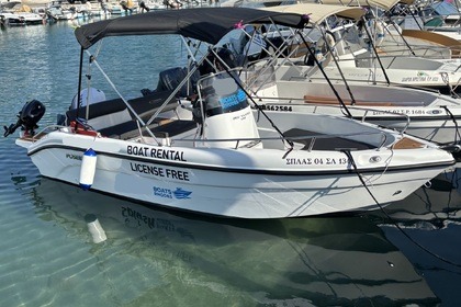 Miete Boot ohne Führerschein  Poseidon Blue water 170 Faliraki