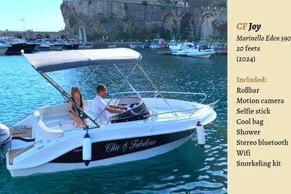 Hire Boat without licence  Marinello EDEN 590 Maiori