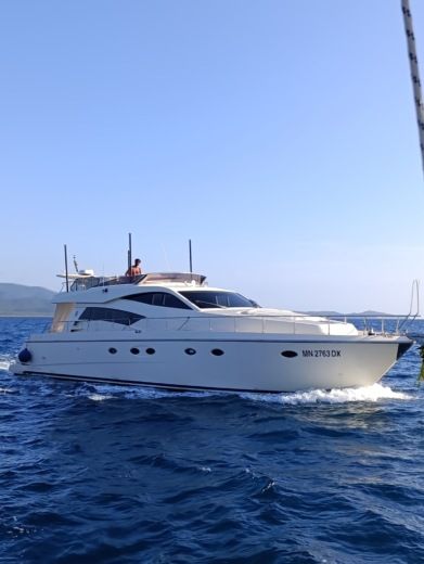 Motor Yacht Dalla Pietà DP59 Plano del barco