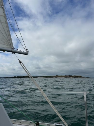 Saint-Vaast-la-Hougue Sailboat Mallard Ecume De Mer alt tag text