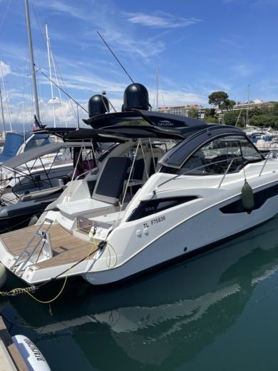 Motor Yacht Galeon 335 hts Planimetria della barca