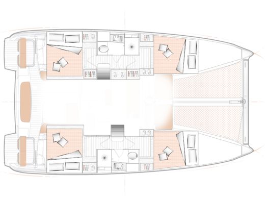Catamaran  Excess 11 Boat design plan